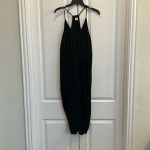 AMANDA UPRICHARD BLACK MIDI DRESS SIZE SMALL